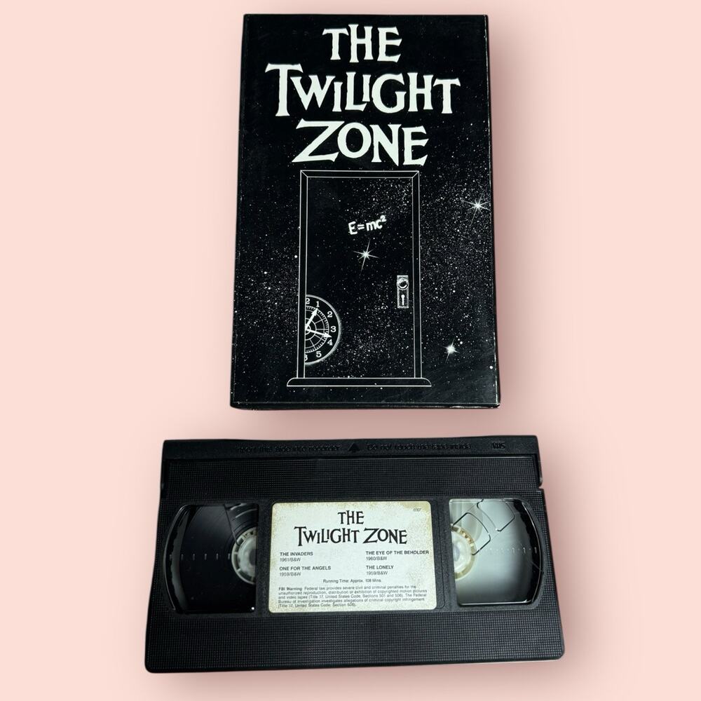 Twilight Zone VHS Episodes Eye Of Beholder Invaders The Lonely One For Angels